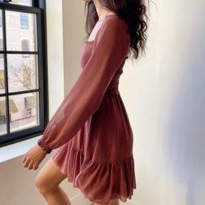 Wilfred Tempest Mini Dress Ash Rose